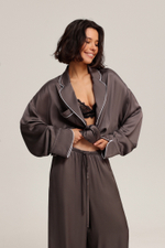 Рубашка атласная