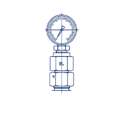Соединение GCN DL06 12х1.5 BSP 1/4 (без манометра)