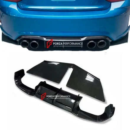 Карбоновый диффузор заднего бампера MTC Style для BMW M2 / M2C F87 2017-2021 БМВ тюнинг