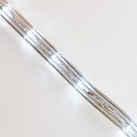 Дюралайт LED, эффект мерцания (2W) - белый, 36 LED/м, бухта 100м