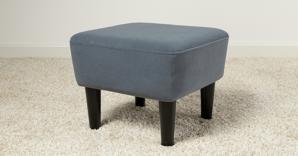 Дакота пуф (синий)