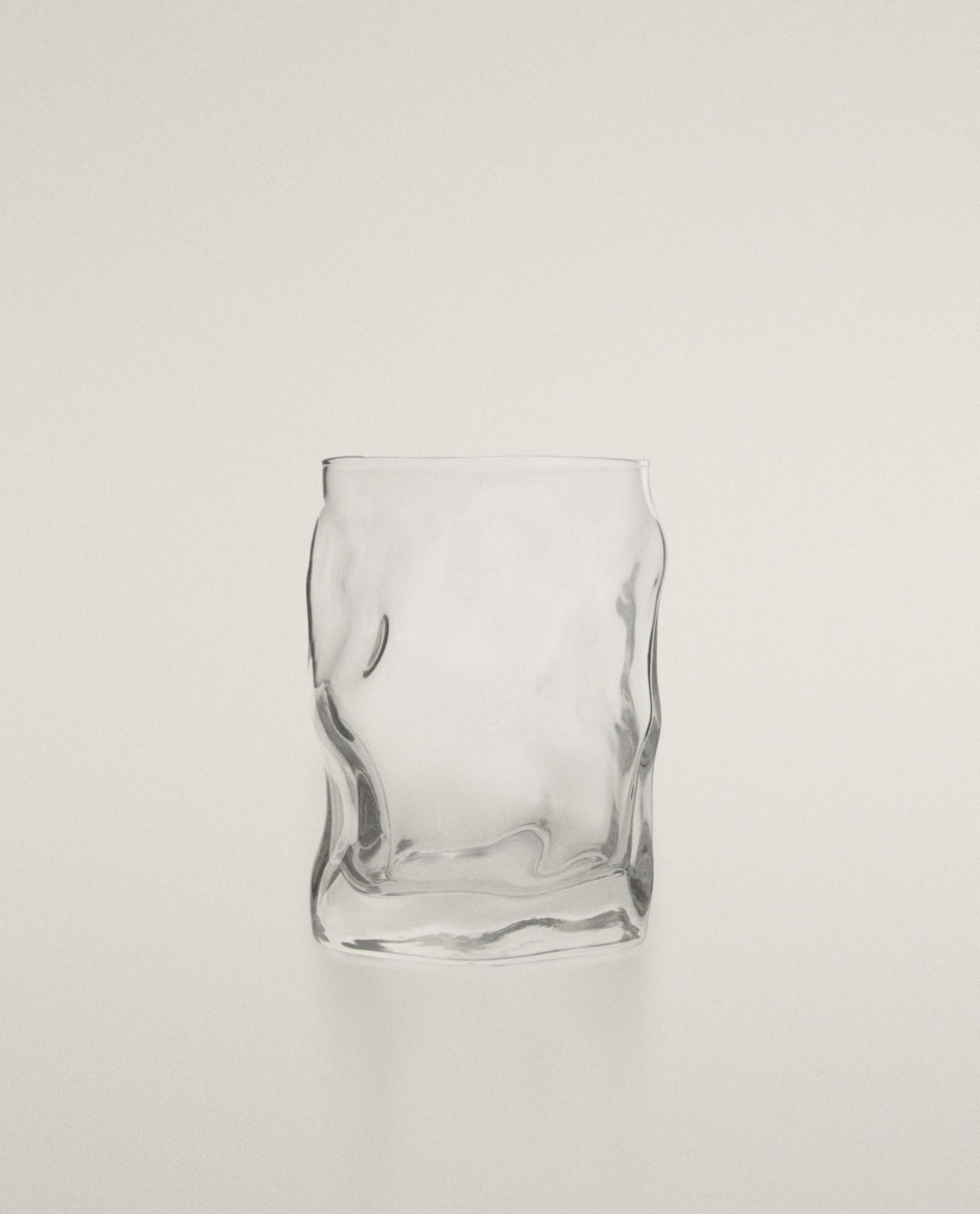 Zara Home стакан из стекла, цвет прозрачный, 11 см · 0241/401