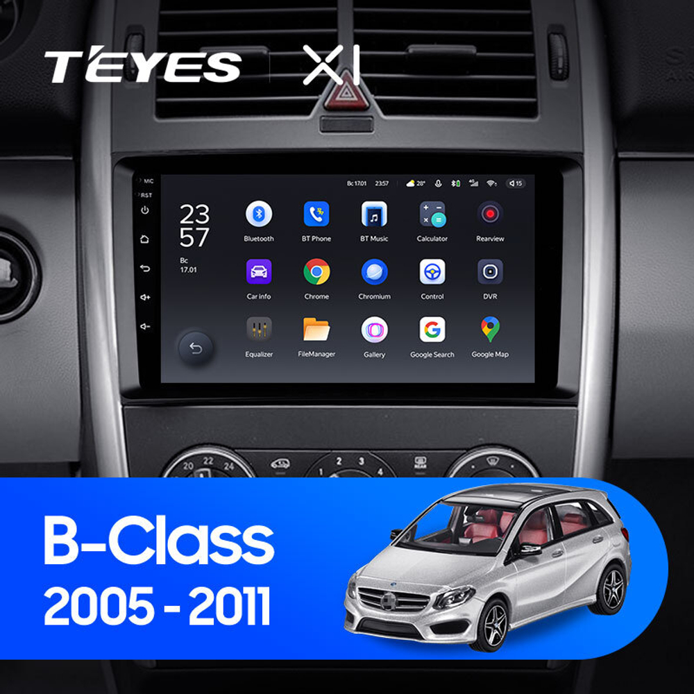 Teyes X1 9"для Mercedes-Benz B-Class 2005-2011