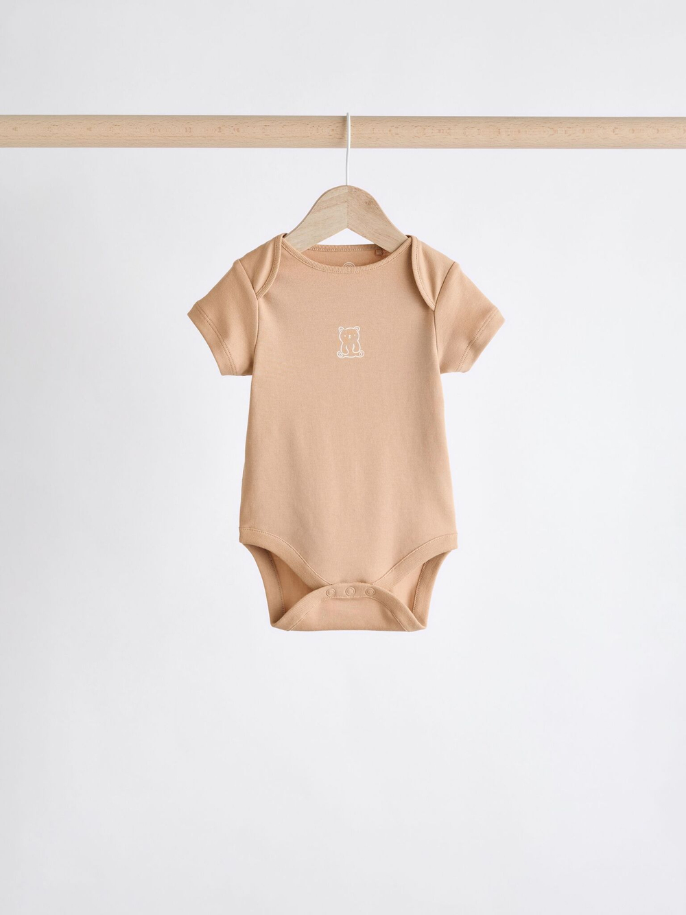 Боди с коротким рукавом для малышей Next N95-280, 5 шт., Бежевый