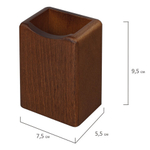 Набор настольный BESTAR "Saturn" из массива дерева (бук), 9 предметов, цвет "орех", 236378