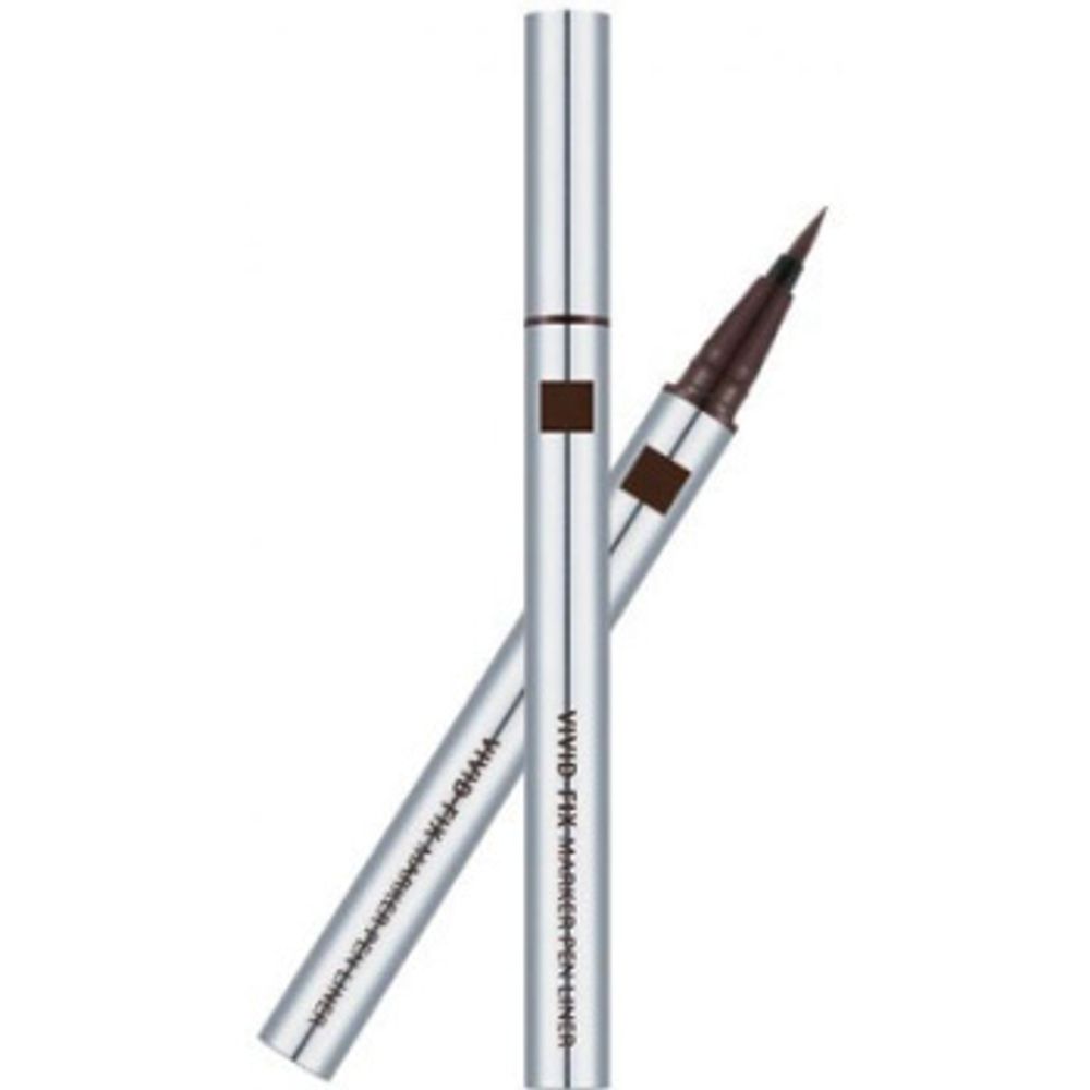 Подводка для глаз темно-коричневая MISSHA Vivid Fix Marker Pen Liner Deep Brown 0,6 гр
