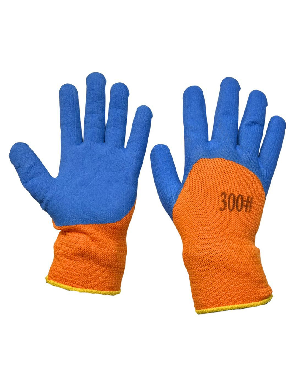 TF-L316 Перчатки трикотажные (махровая подкладка) с латексным покрытием