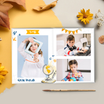 PSD-Шаблон фотокниги "Скетч"
