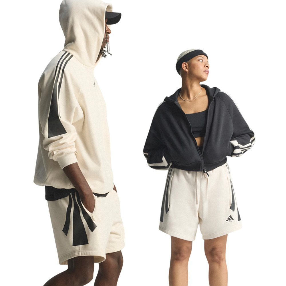 Баскетбольные шорты adidas 3 Stripe White Shorts