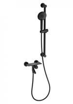 Смеситель для ванны с душевым гарнитуром WONZON & WOGHAND CLICK, Черный матовый (WW-FE05L222-MB)