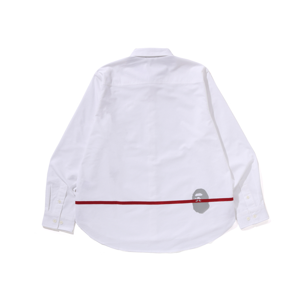 A Bathing Ape Oxford Shirt белый