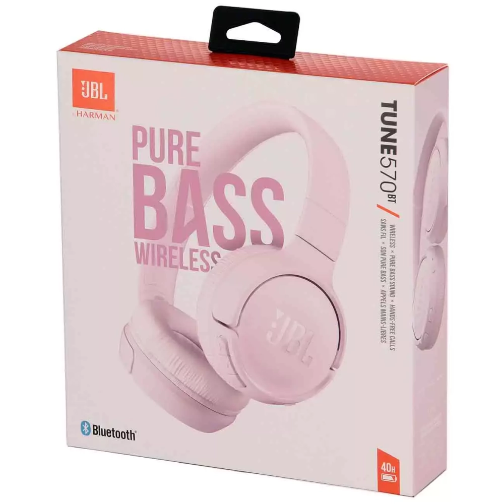 Беспроводные наушники JBL TUNE 570BT Rose