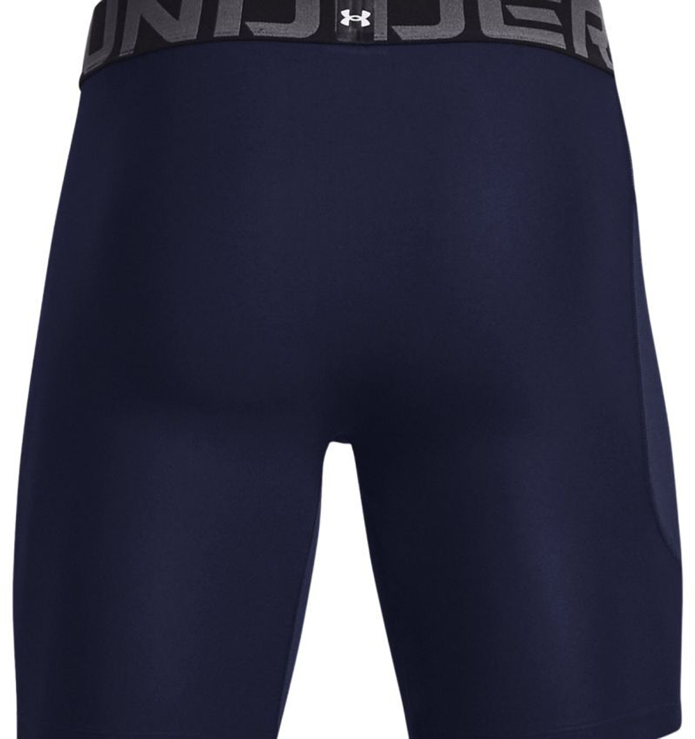 Компрессионная одежда Under Armour Men's HeatGear Armour Compression Shorts - темно-синий/белый