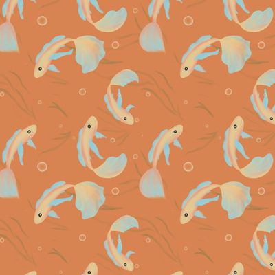 Goldfish orange