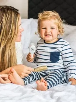 Расческа для новорожденных для корочек с гребнем