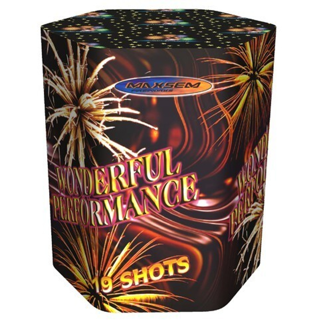 Батарея салютов «Прекрасное выступление» (1»х19) 12/1