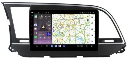 Магнитола для Hyundai Elantra 2016-2018 - Carmedia OL-9708 QLed, Android 13, TS20, CarPlay, SIM-слот