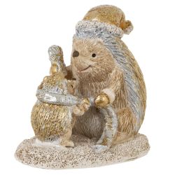 GAEM Фигурка декоративная "Ёжики", L9 W5,5 H8,5 см