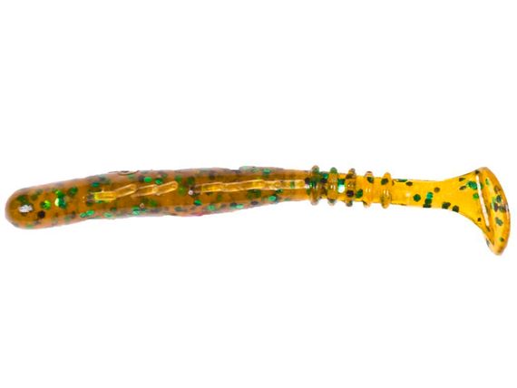 Виброхвосты съедобные LJ Pro Series BUGSY SHAD 2.8in(7,2 см), цв. PA19, 7 шт.