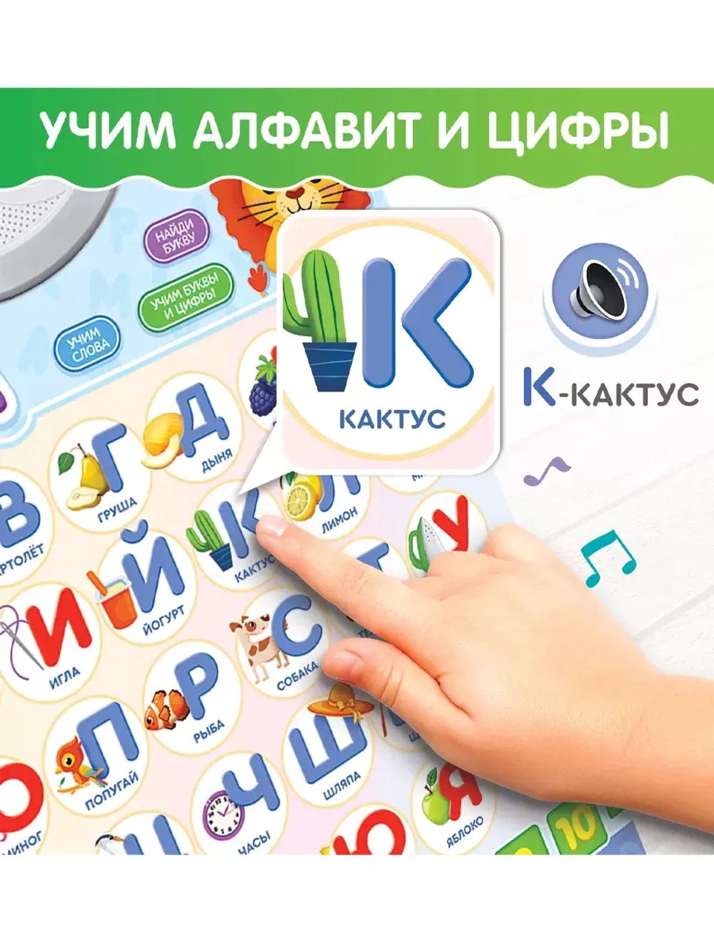 Обучающий плакат Умная азбука