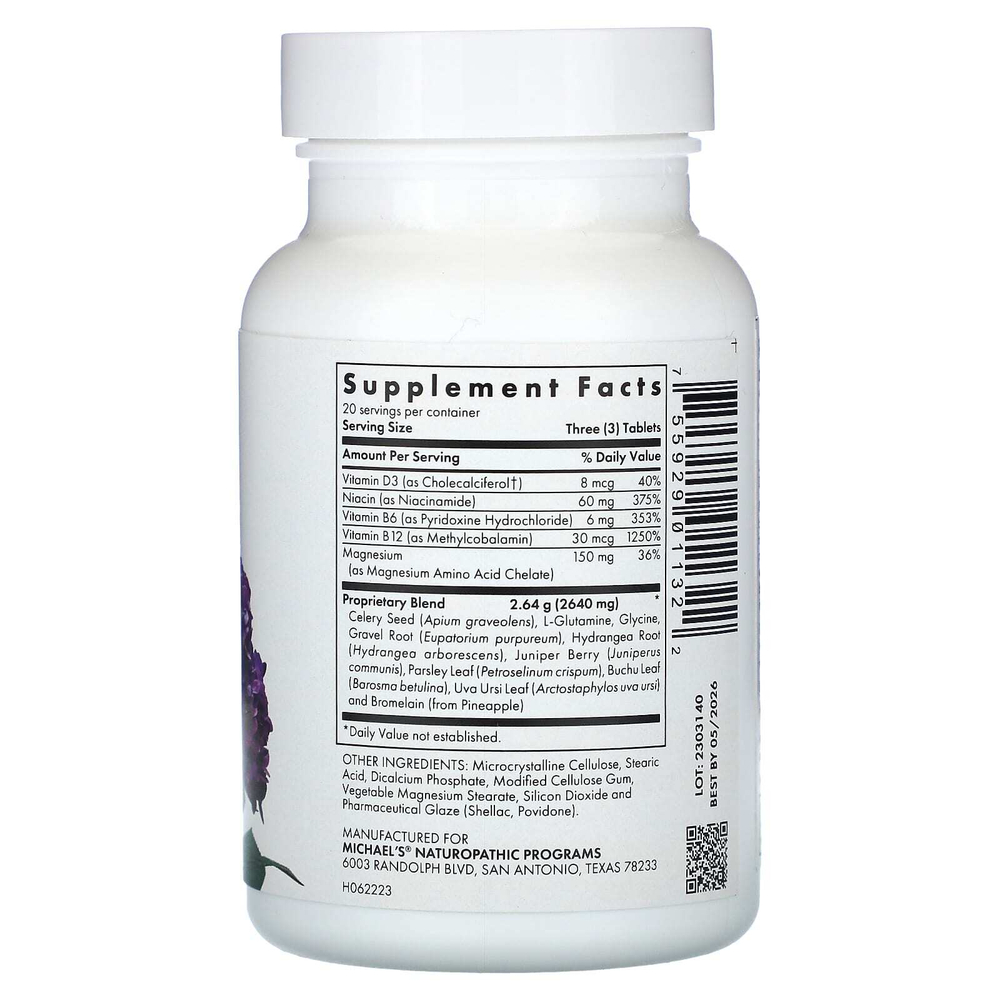 Michael's Health, Kidney Factors, 60 вегетарианских таблеток