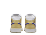 Кроссовки Air Jordan 1 Mid Wmns Lemon Wash