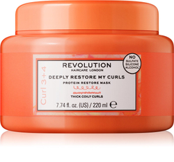 Revolution Haircare My Curls 3+4 Deeply Restore My Curls - глубоко восстанавливающая маска для кудрявых волос /   220  ml  / GTIN 5057566492041