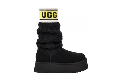 UGG Classic Sweater Letter Black