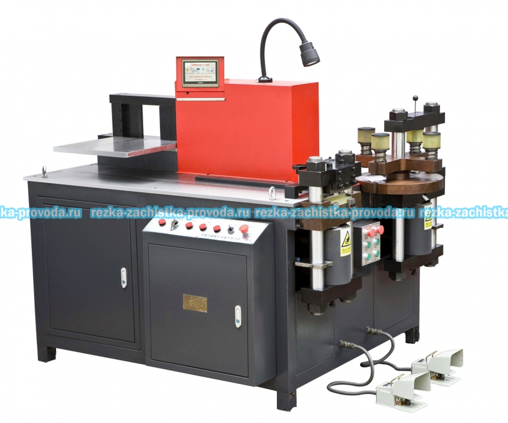 Гидравлический станок для гибки токопроводящих шин ЧПУ DGWMX803E-3-S