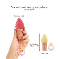 Мини вибратор Love to Love CAND'ICE - RASPBERRY JOLLY