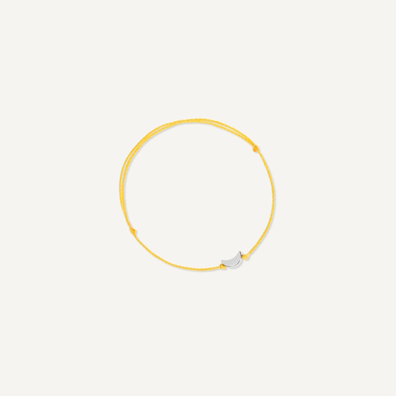 Браслет Сплетенный – Желтый