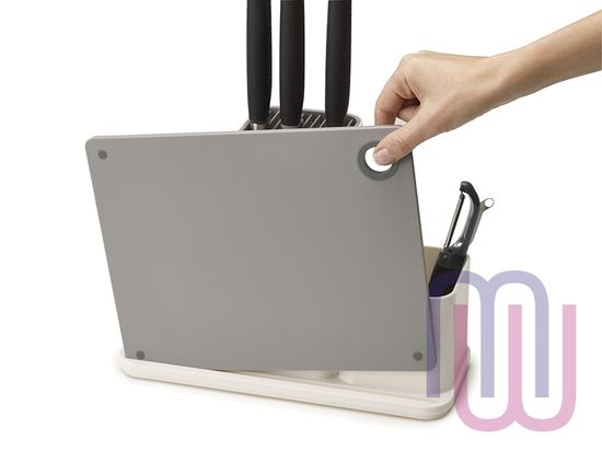 Органайзер для кухонной утвари настольный CounterStore белый