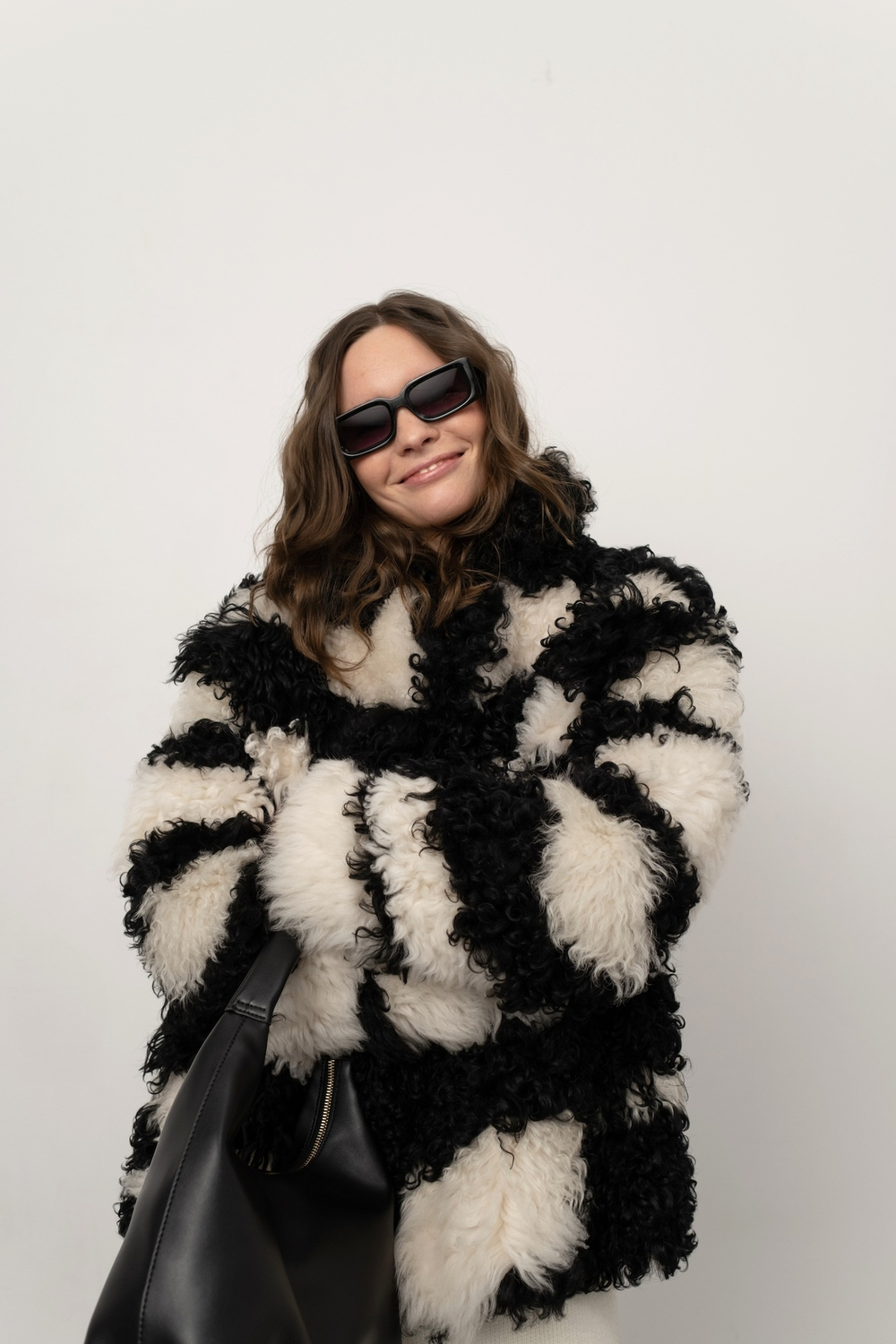 Шуба "Круэлла Де Виль"