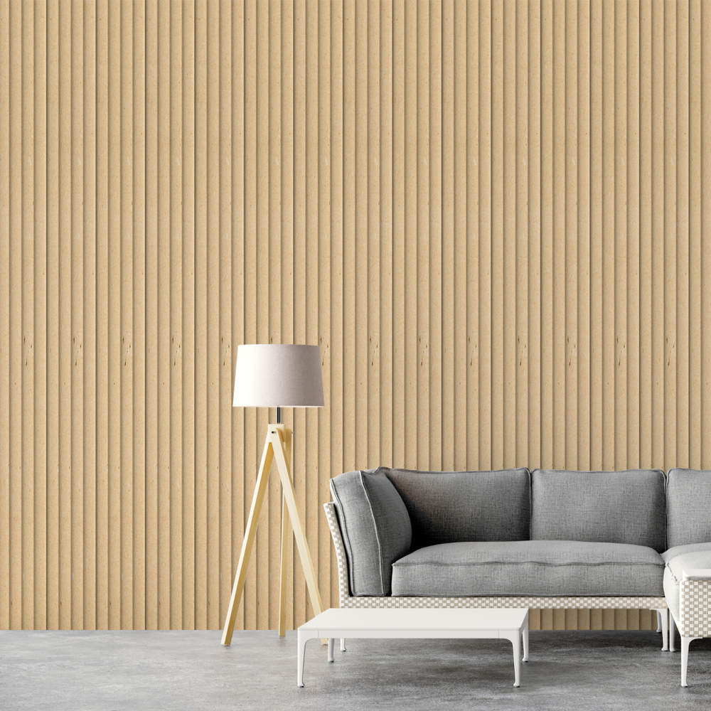 Панель Стеновая Реечная МДФ Stella Wave Base 2700x119x16 (4шт.упак.)