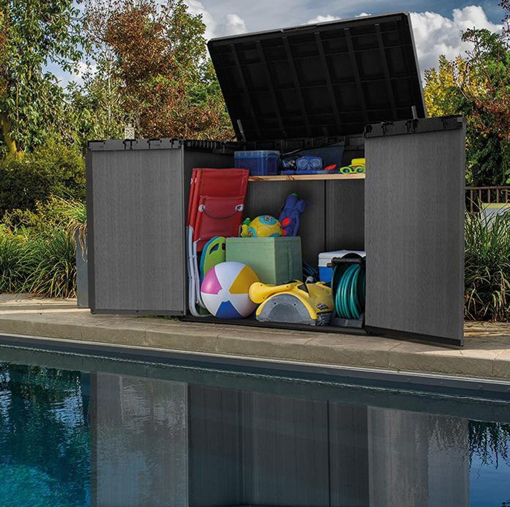 Ящик пластиковый Keter Darwin 1150 л grey