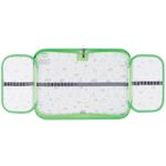 Пенал 1 отделение, 210*130 Мульти-Пульти "Lazy Cat", две откидные секции, ткань