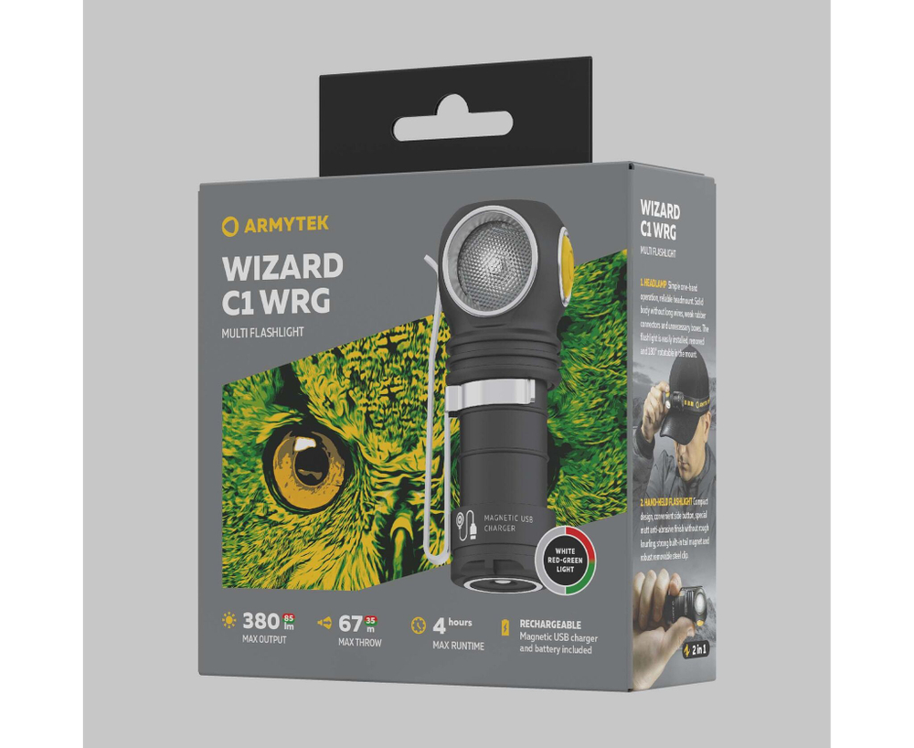 Фонарь Armytek Wizard C1 WRG