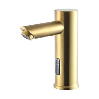 70005-D(S) Смес. СЕНСОРНЫЙ для умыв., нерж (мат. Золото)  HANSEN  (10/1шт)