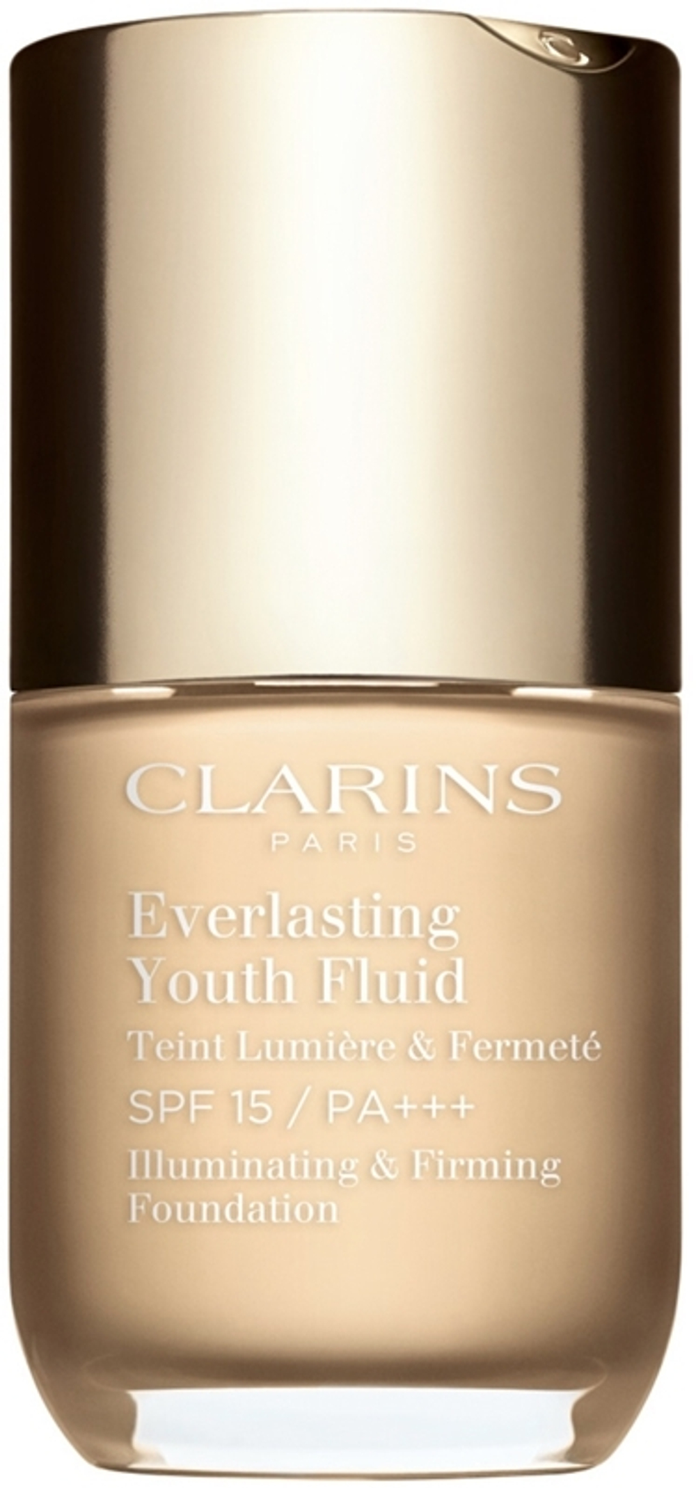 Clarins Everlasting Youth Fluid Foundation - Осветляющий тональный крем SPF 15, 30 ml