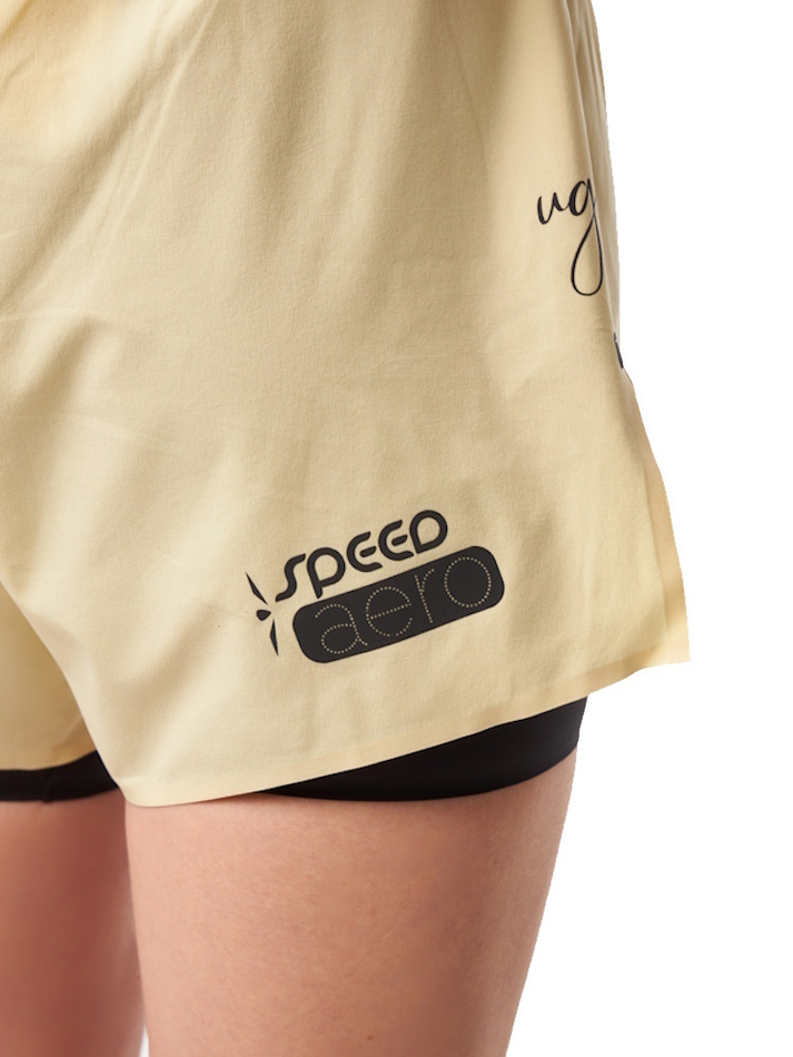 ШОРТЫ ЖЕНСКИЕ ELEVATE SHORT 5 | YELLOW