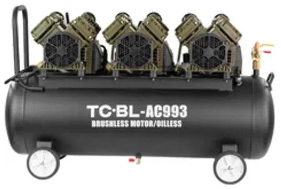 Поршневой безмасляный 2 в 1 компрессор TC-BL DC5090M