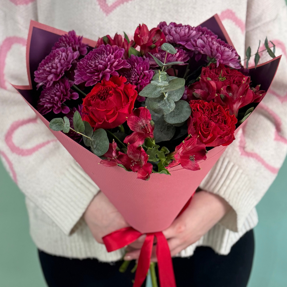 С18348 БУКЕТ "ЦВЕТОЧНАЯ СИМФОНИЯ"