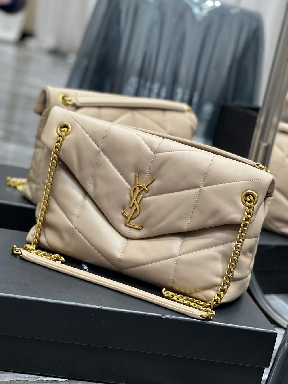 Saint Laurent Loulou Puffer Bag 35 cm