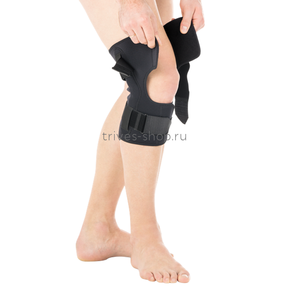 Бандаж на коленный сустав с полицентрическими шарнирами Т-8508