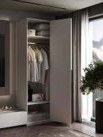 Шкаф Распашной Белый 101х220х52,5 SOHO WingLine