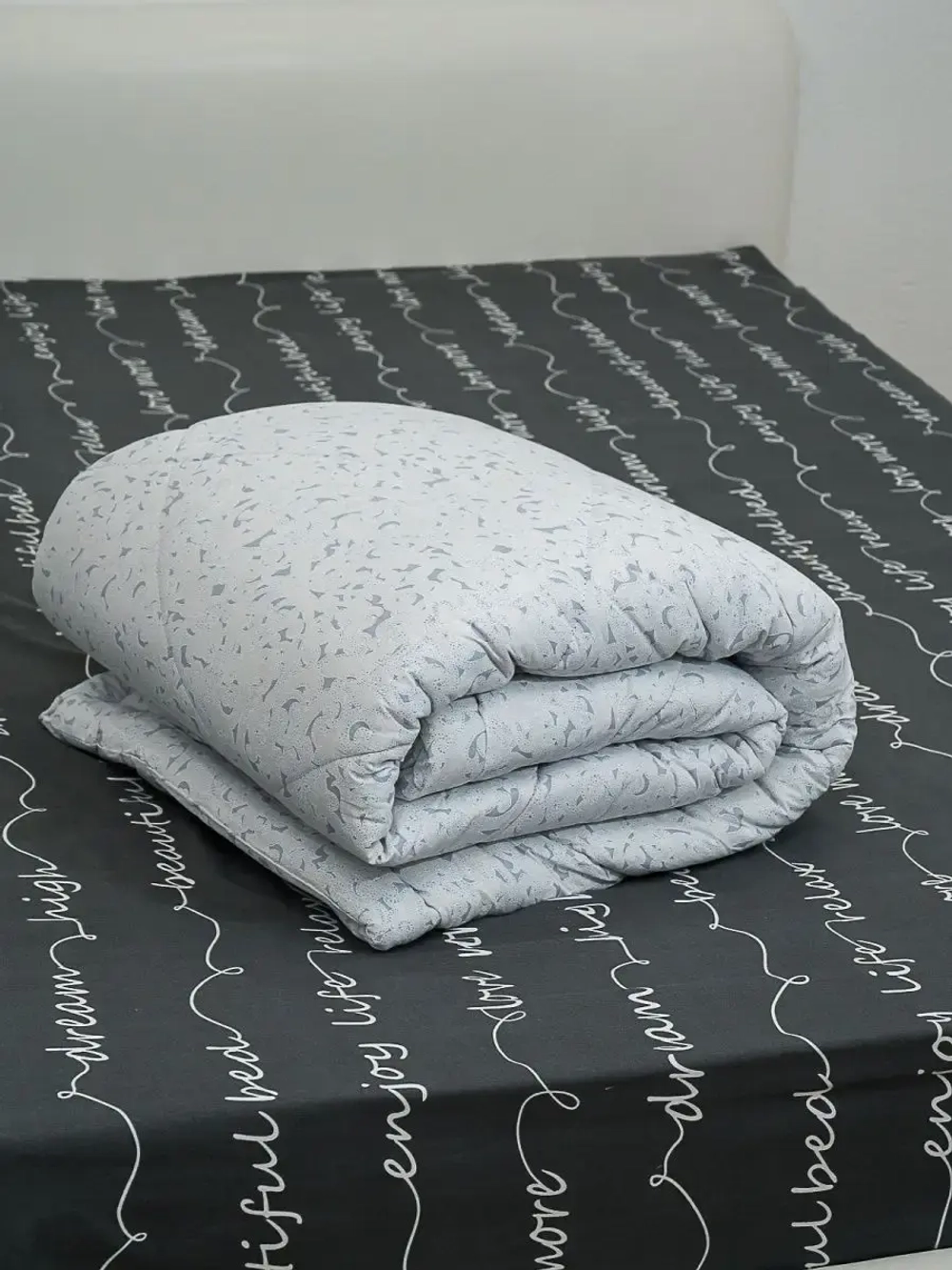 Одеяло евро зимнее всесезонное лен 200х220