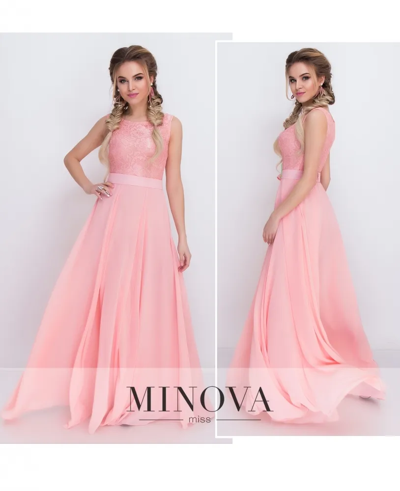 Платье 3096-персик Minova