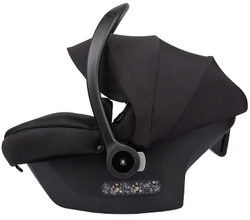 Детская коляска Indigo Mio S 3 в 1 06 черная кожа+изумрудный