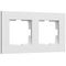 Рамка Werkel Slab на 2 поста белый матовый W0022961 4690389193385