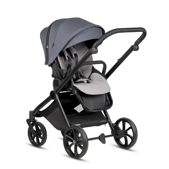 Коляска 2 в 1 Tutis Mio 3+ Essential Dark Grey
